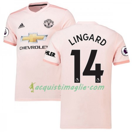 Divisa di Calcio Manchester United Jesse Lingard 14 Trasferta 2018/2019